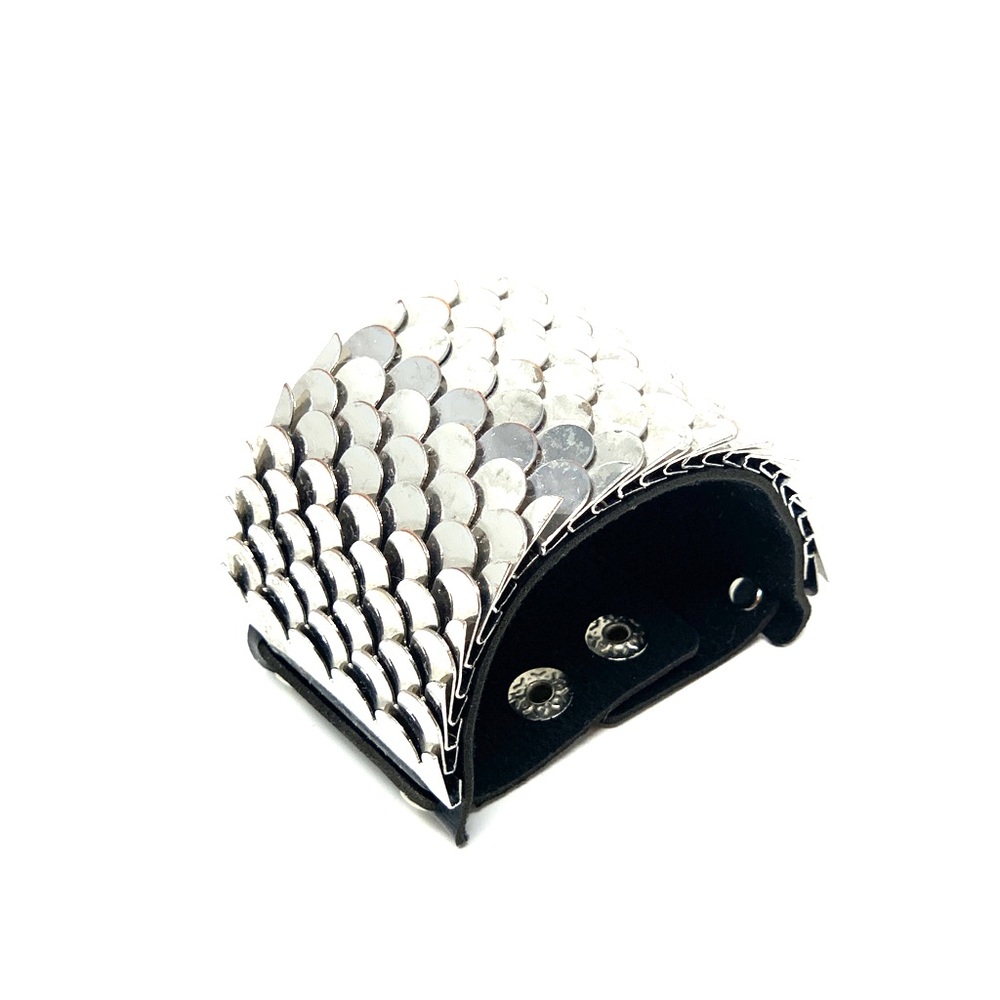 Cool fish scale cuff